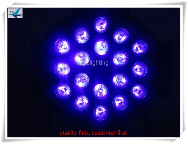4 шт./лот яркий светодиодный 18x18 Вт Par свет RGBWA УФ 6in1 Par64 строб DMX осветительное оборудование ди-джеев для диско вечерние свадебные туфли