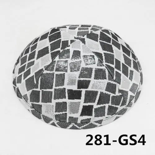 Люрекс Ткань 19 см Kipa Appaerl аксессуары Головные уборы шапка Skullie beanie Kippah еврейская Yarmullka