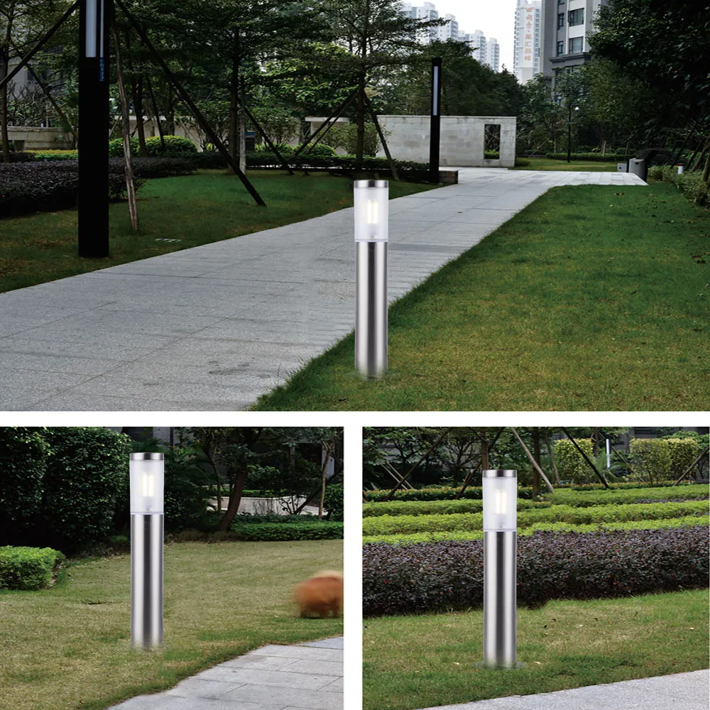 

Tonybuny Stainless Steel led lawn light outdoor garden post light decorative led bollard light landscape led lawn lamp
