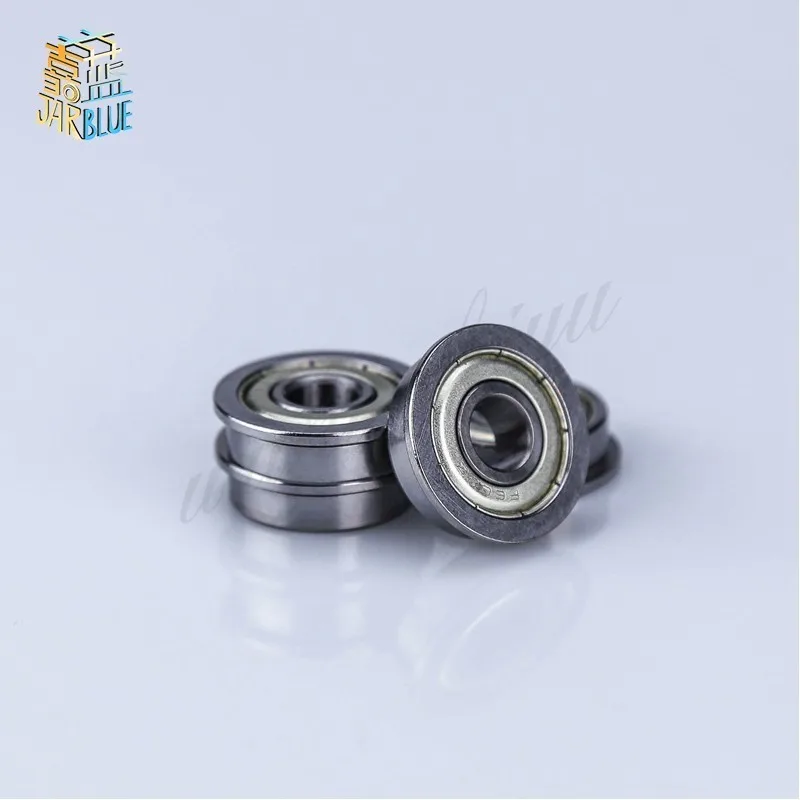 10pcs F623ZZ F604ZZ F605ZZ F606ZZ F607ZZ F608ZZ F624ZZ F625ZZ F626ZZ F634ZZ F635ZZ Flange Bushing Ball Bearings 3*10*4 mm ball bearings