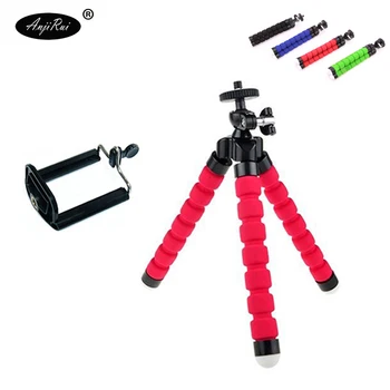 

Portable Flexible Tripod Holder Mount Stand For Action Camera Gopro Hero 4 3/SJCAM Xiao Mi Yi Accessories And Mobile Phone Stand