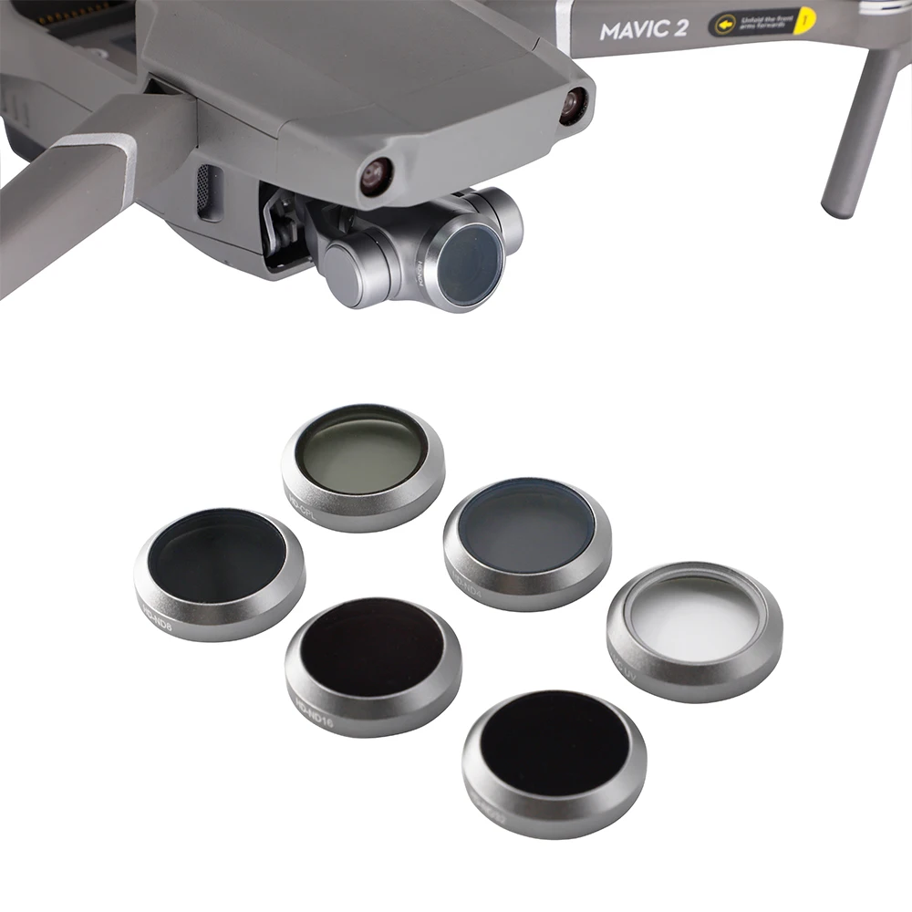 

DJI Mavic 2 Zoom Drone quad Lens Filter Gimbal Camera UV CPL ND4 ND8 ND16 ND32 Neutral Density Polarizing Light Weight Filter