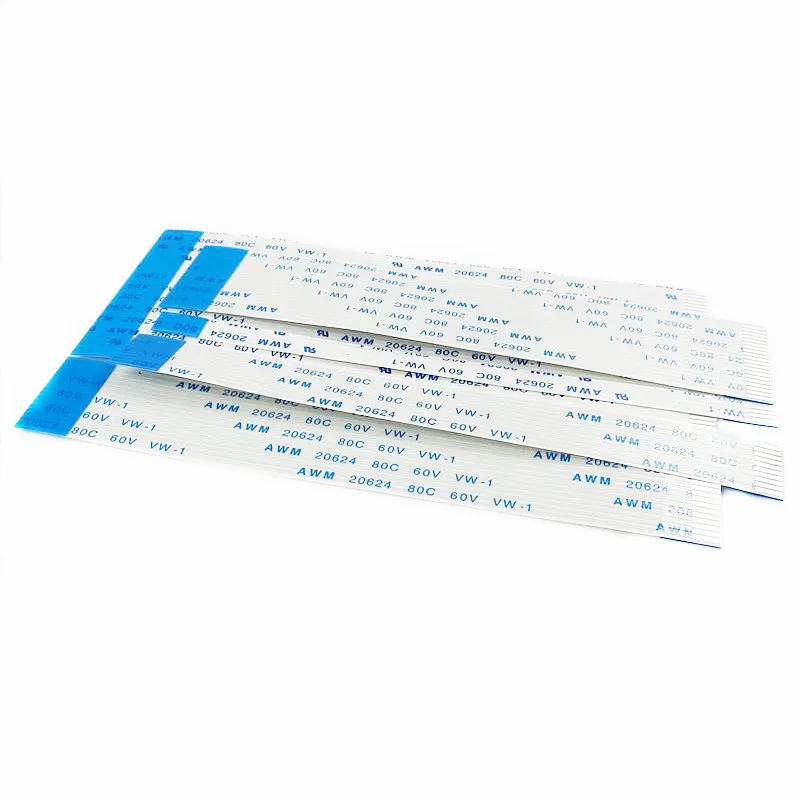 

10PCS FPC Ribbon Flexible Flat CABLE PITCH 1.0MM 200MM B-Type 4P 6P 8P 10P 12P 16P 20P 30P 40P 60Pin FFC WIRE