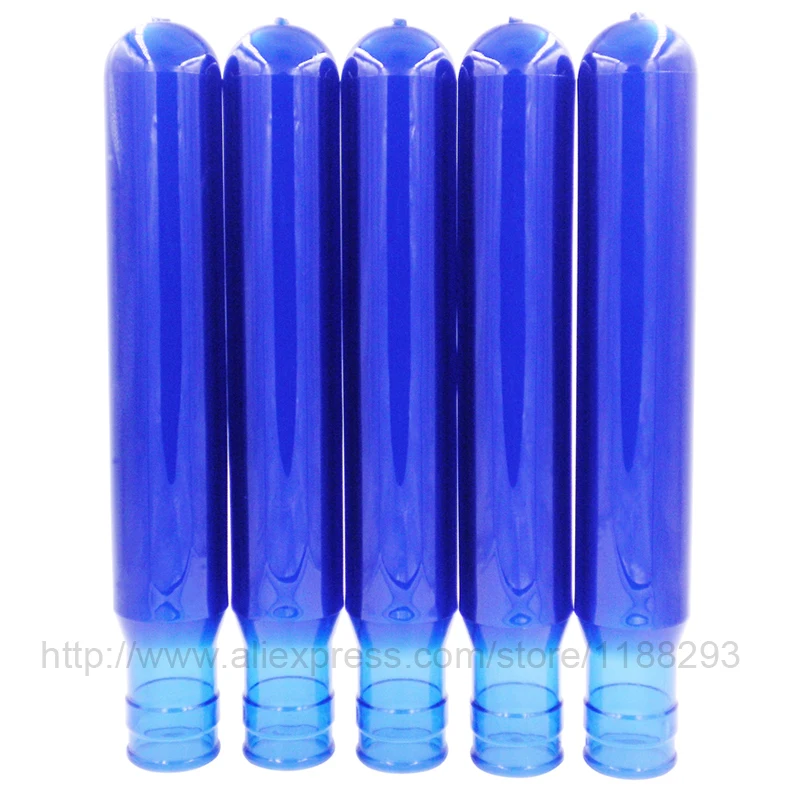 650g 55mm PET Preform with blue color |