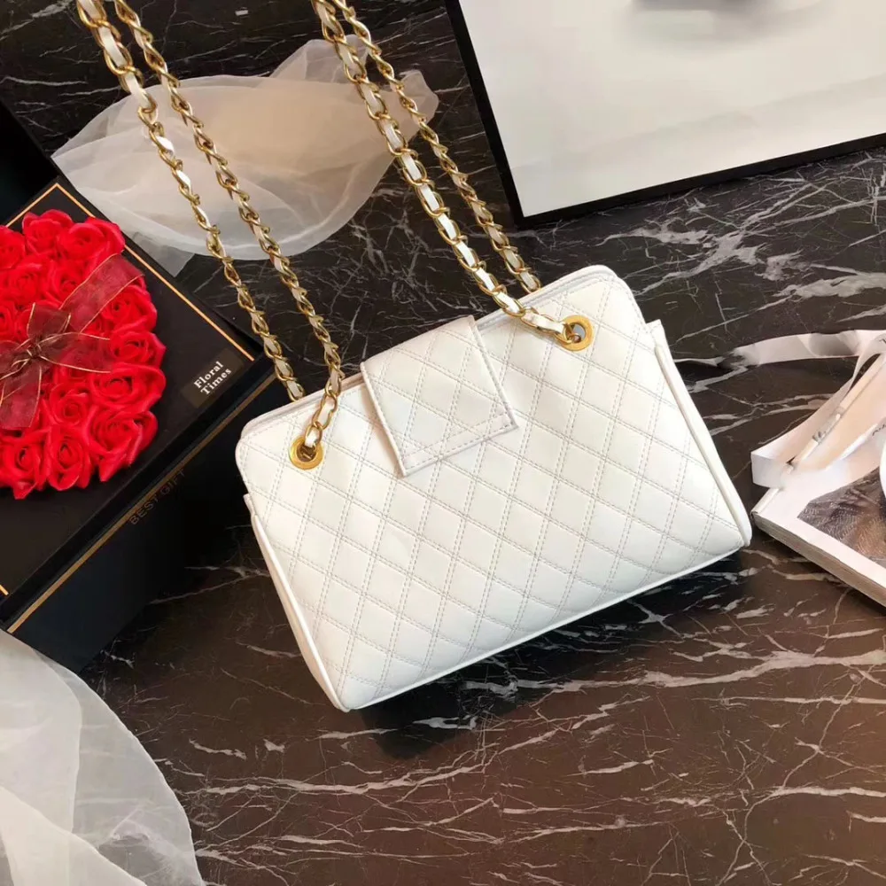 

901 2019 Women Fashion Luxury Brand Handbag Designer Female Shoulder Cross Body Bags Lady Chain Hand Bags Tote Bags High Quality