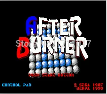 После горелки 16 бит MD карточная игра для Sega Mega Drive для Genesis