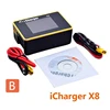 Умное зарядное устройство i Charger X8 1100 Вт 30A DC с ЖК-экраном, зарядное устройство для 1-8s LiPo/Lilo/LiFe/LiHV ► Фото 1/3