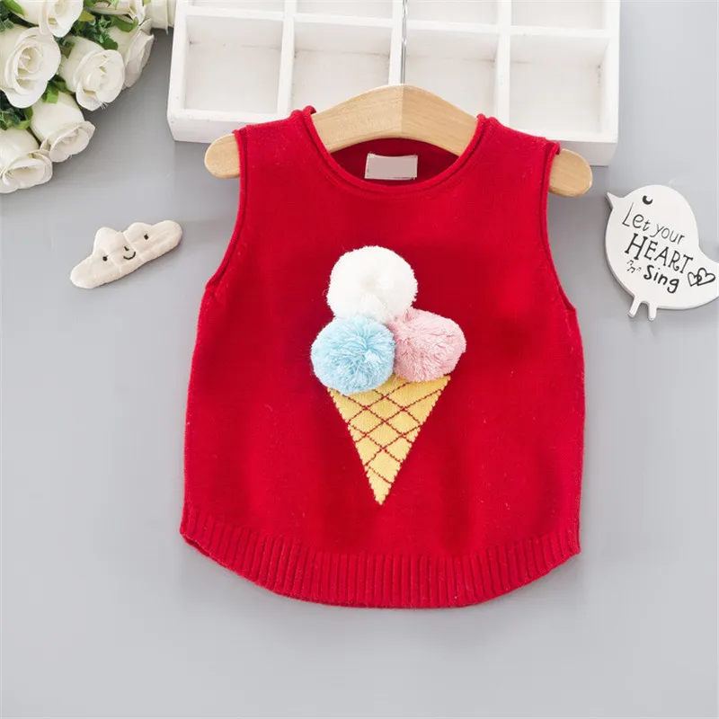 baby girl cream sweater