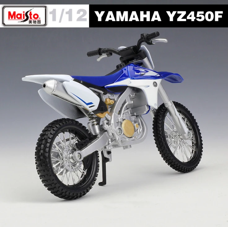 1:12 Масштаб YZ450F Maisto модель автомобиля литья под давлением металлическая модель Спорт гонки модель мотоцикла мотоцикл коллекционные вещи