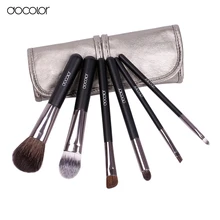 Docolor makeup brushes 6pcs Goat Hair Professional makeup brush set Eye Shadows Eyeliner Nose Smudge make up brushes free ship