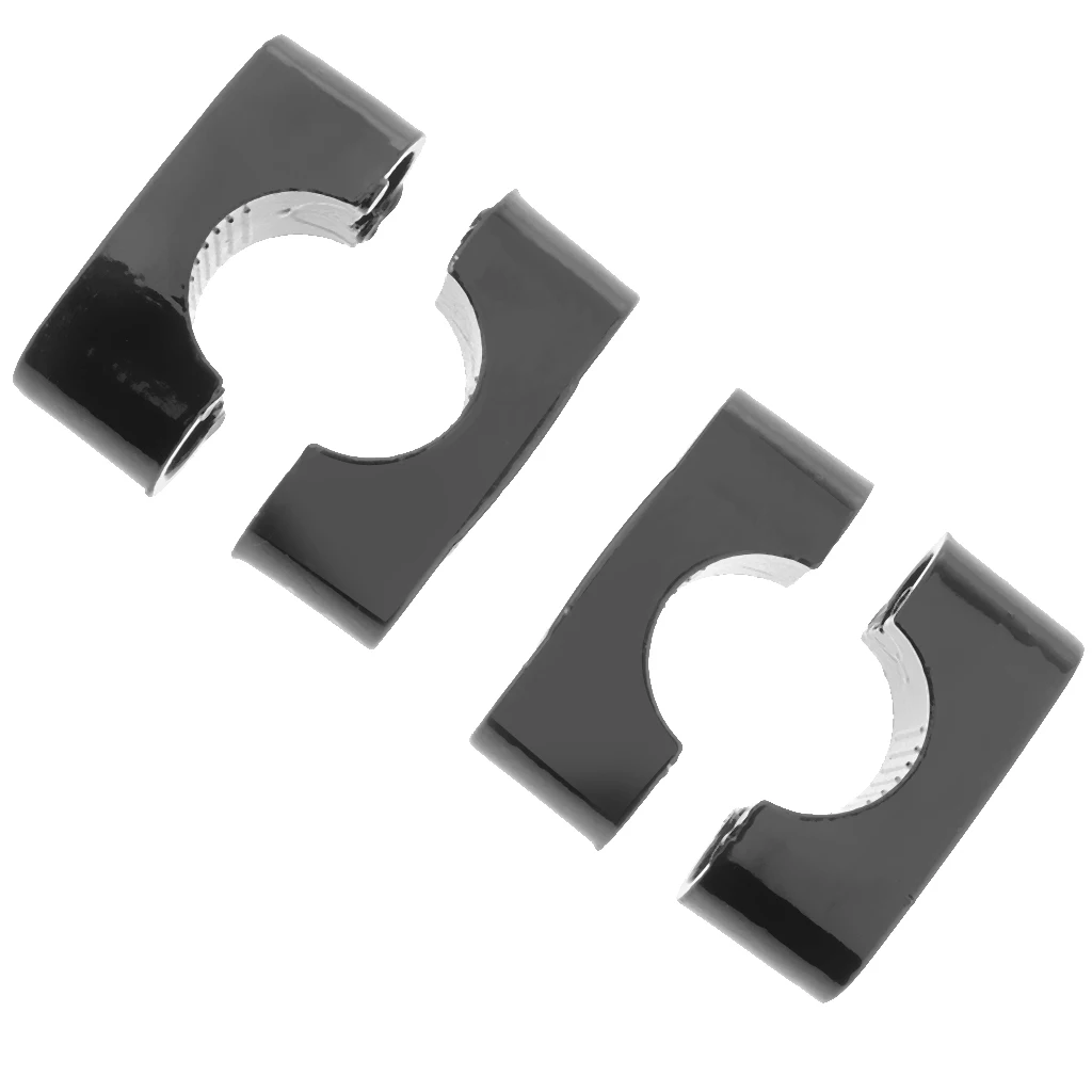 1 Pair 22mm Motorcycle Handle Bar Mirror Mount Holder Clamp Adaptor  Universal fit for most of Motorcycles ATV 