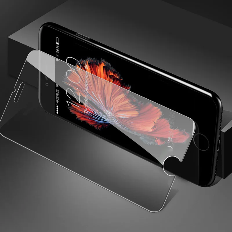 9H Protective tempered glass For iphone5678 6plus 7plus 8plus EX ES XS MAX XR screen protector | Мобильные телефоны и