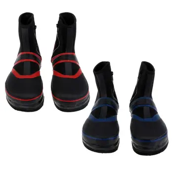 1Pair Fishing Boots Waders Antislip Spikes River Tracing Diving Snorkeling Shoes 