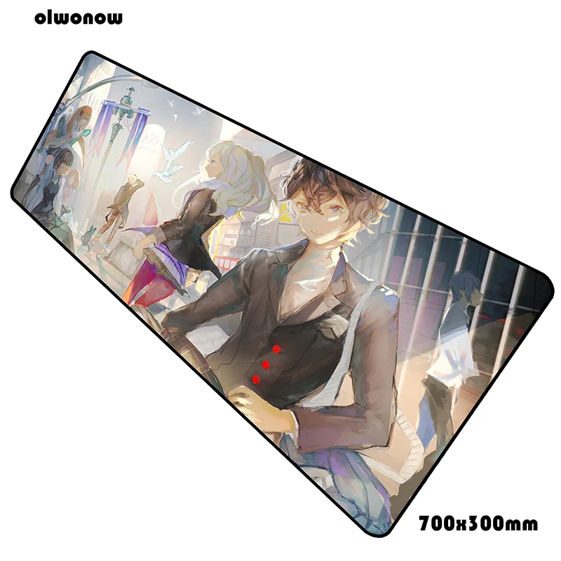 Persona 5 Коврик для мыши 700x300x3 мм массовый узор компьютерный коврик для мыши геймерский геймпад Лидер продаж игровой коврик для мыши Настольный коврик офисный коврик для мыши
