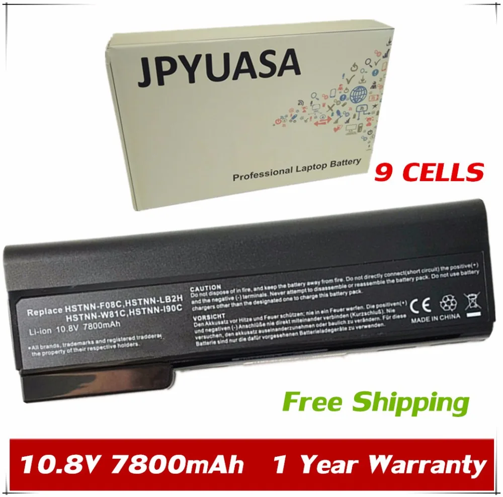 

JPYUASA 10.8V Battery HSTNN-CB2F HSTNN-DB2H HSTNN-F08C For HP EliteBook 8460p 8460w 8470p 8470w 8560p 8570p 8760p 8770p CC06