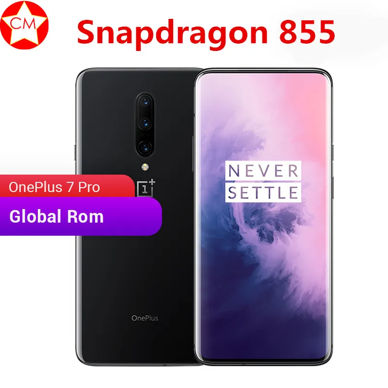 Смартфон OnePlus 7 Pro глобальная версия 6 ГБ+128 ГБ тройная камера 48 Мп Snapdragon 855 67