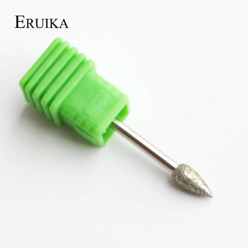 

ERUIKA 1PC Diamond Burr Nail Drill Bit Electric Nail Cutter Manicure Machine Polishing Tools Nail Tools