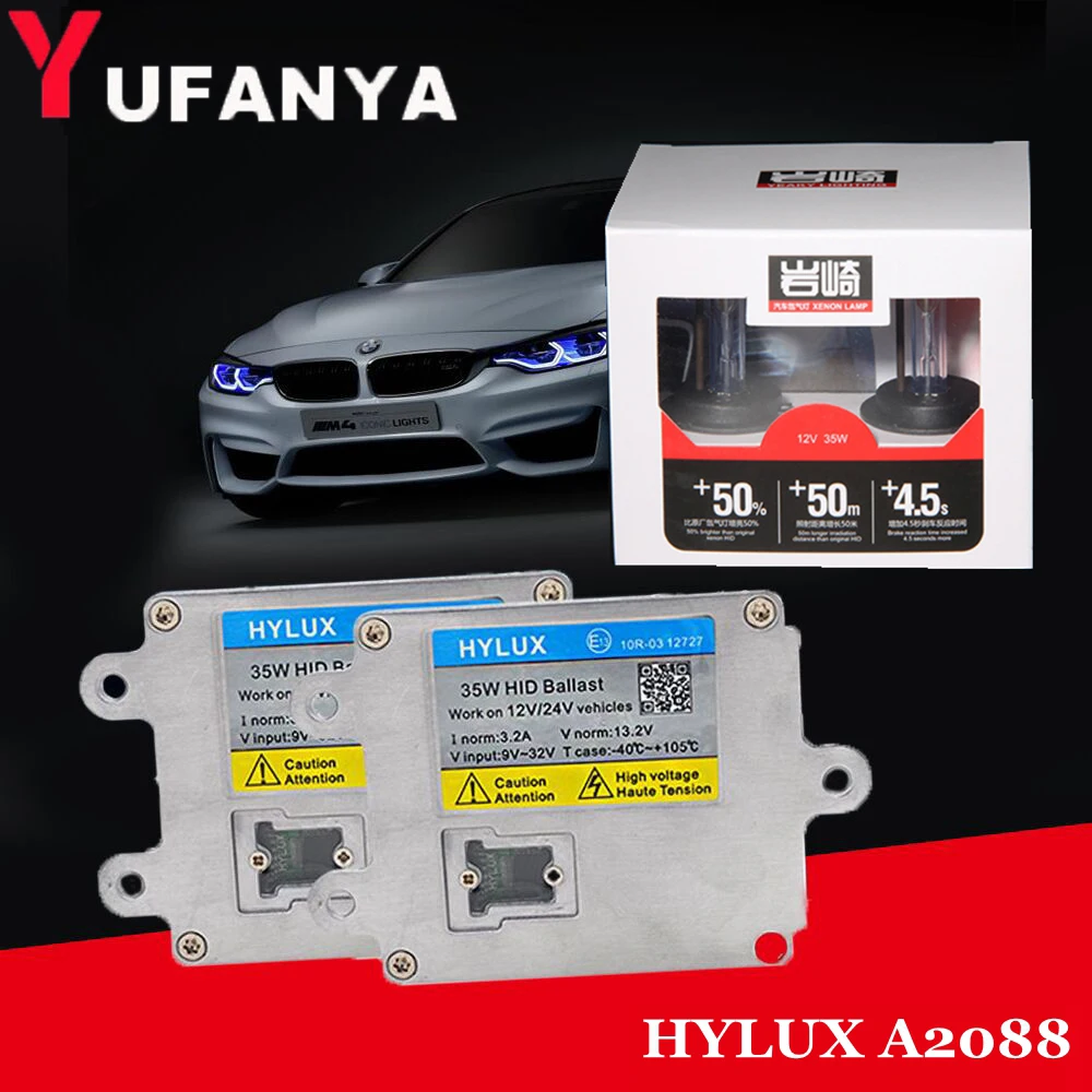 

HID Xenon Kit for Hylux A2088 Ballast with HID Xenon Bulb for Yeaky H1 H3 H7 H11 9005 9006 D2H A2088 for headlight hid retrofit