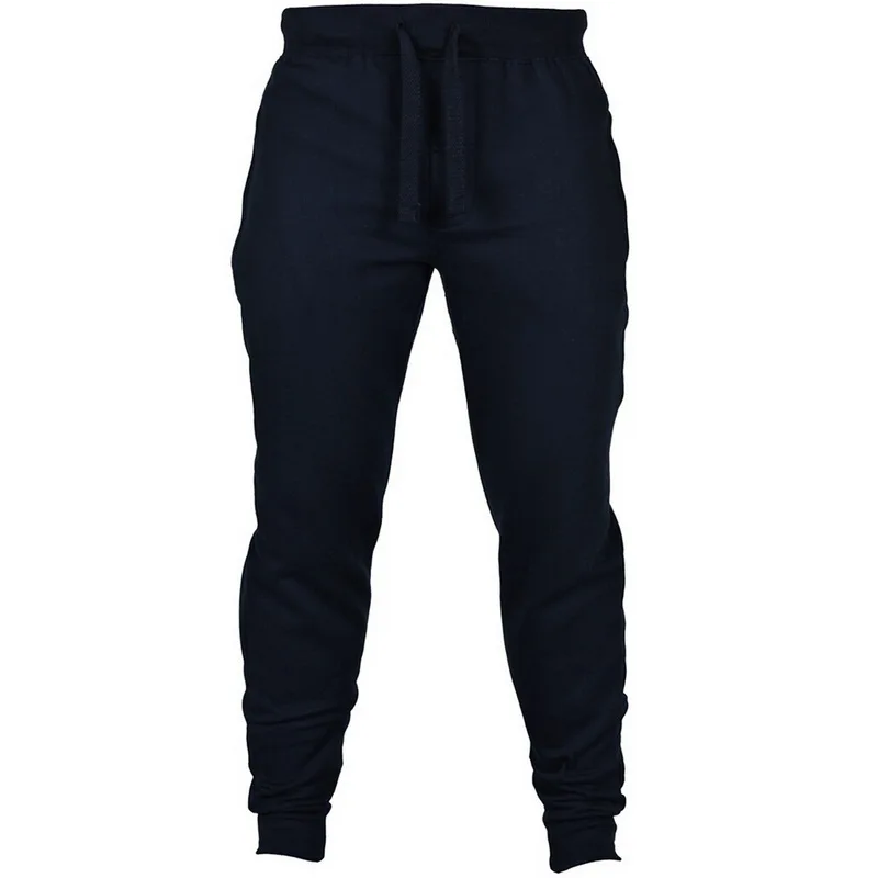 

2019 Joggers Pants Men New Sportswear Pants Casual Elastic Sweatpants Fitness Workout Pants Male Trousers Black Pants