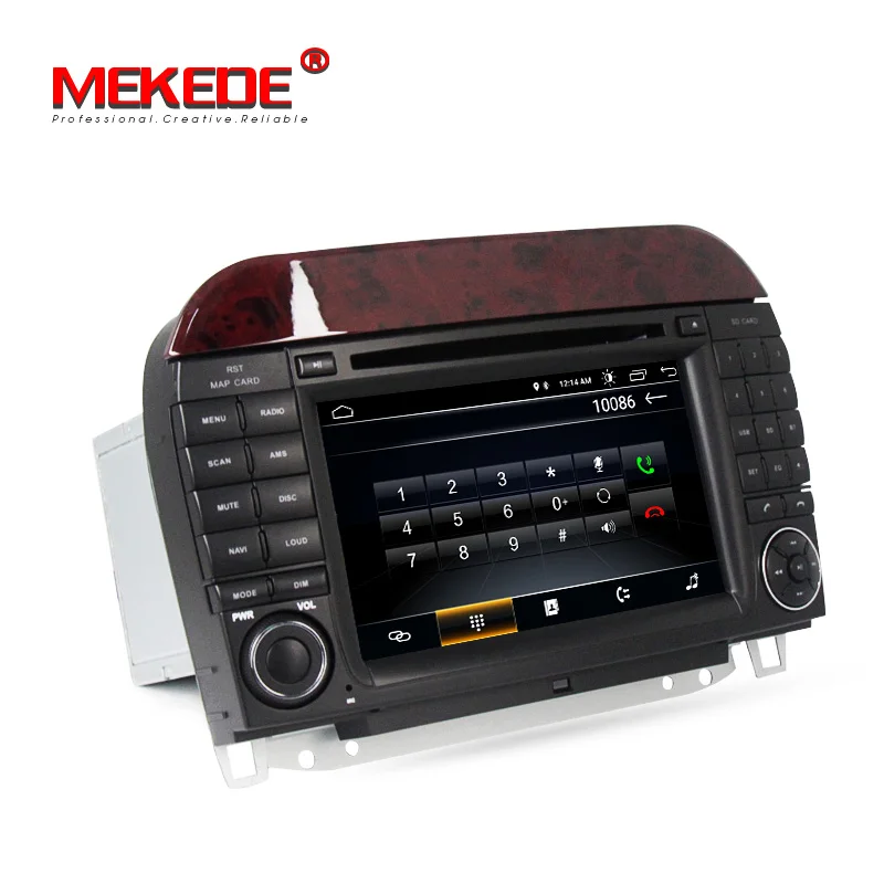Discount Free shipping 2DIN Android 8.1 Car dvd player radio For Mercedes Benz S-Class W220 W215 S280 S320 S350 S400 GPS Navi RDS BT WIFI 2