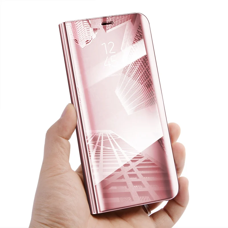 

Mi 5C Smart Flip Stand Mirror Case For Xiaomi mi 5C Case Clear View PU Leather Cover For Xiaomi mi 5C Case Cover Mi5C XIAOMI 5C
