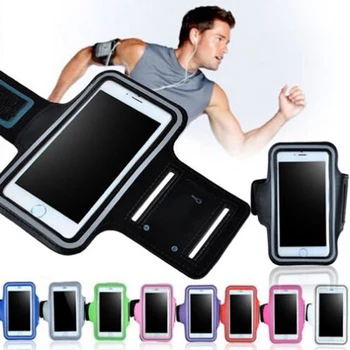 

100pcs/lot Armband Arm Band Belt Cover Running GYM Bag Case For Apple iPhone 6 6s 7 6 Plus 7 8 Plus