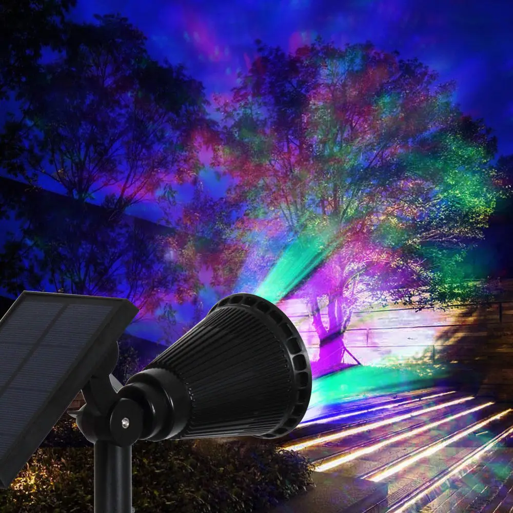Solar ao ar Água para o Quintal Luz de Parede à Prova T-sunrise Pack Levou Holofotes Livre Led Solar Lâmpada Ip65 Ângulo Ajustável Rgb d' Jardim 4 14 Ao Ar Livre LED Solar Lâmpada IP65