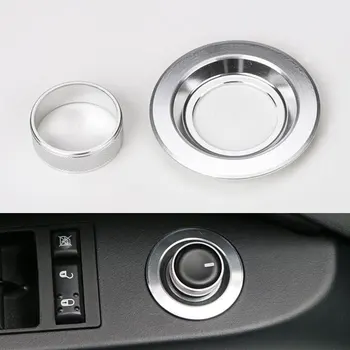 

5 Colors Aluminum Inner Side Mirror Adjuster Control Switch Button Decoration Fit For Jeep Patriot Compass 2011-2015 Car-styling