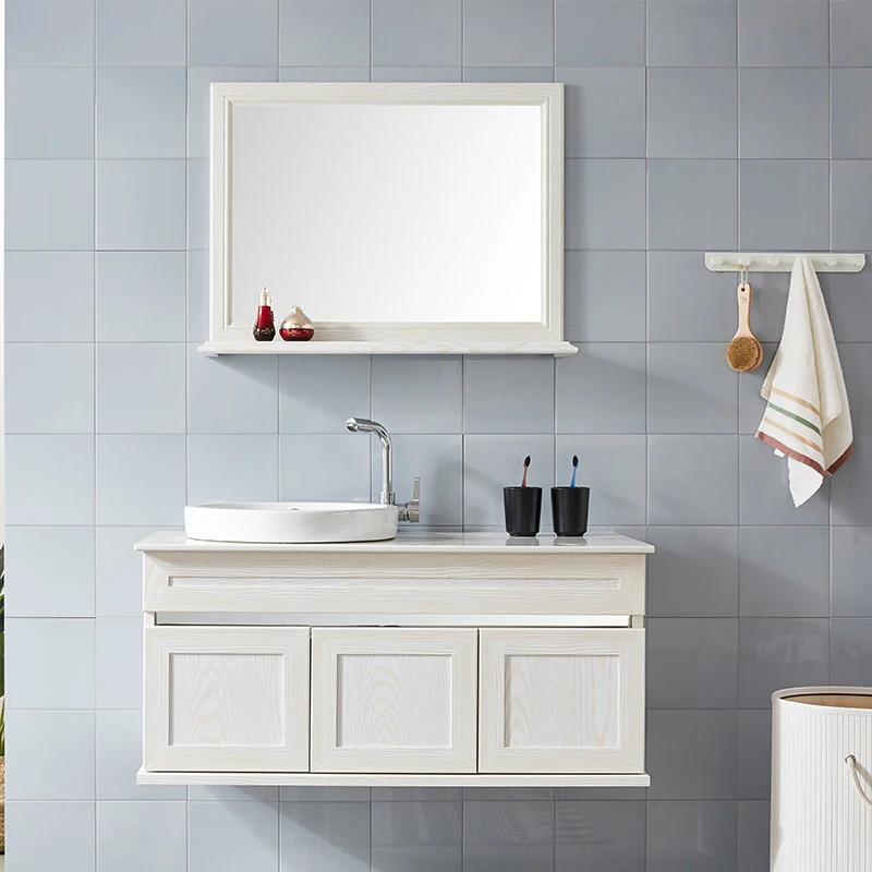 Toilet Wash Basin Cabinet Combination Net Red Wash Table Simple