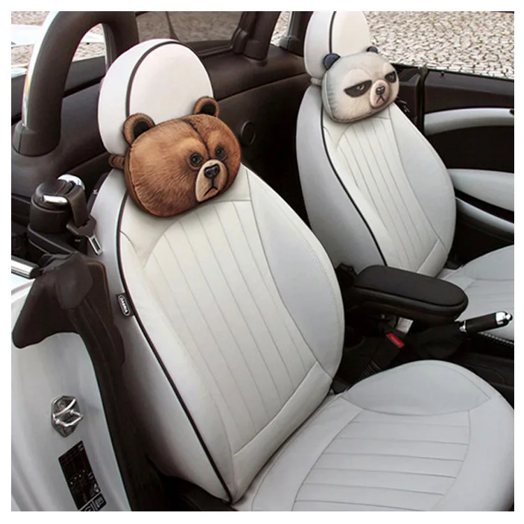 Lovely-3D-Cat-Dog-Panda-Rabbit-Printing-Animals-Head-Car-Seat-Covers-Neck-Rest-Plush-Cushion (1)