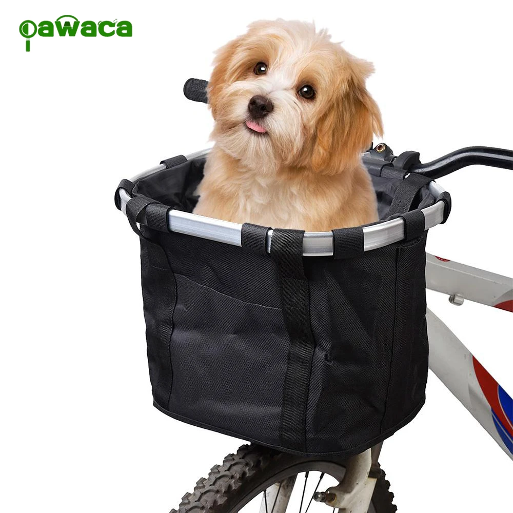 

Pets Cat Seat Dog Bicycle Basket Pets Seat Bicycle Basket Front Removable Bike Basket Carrier Bag Cycling Accessories