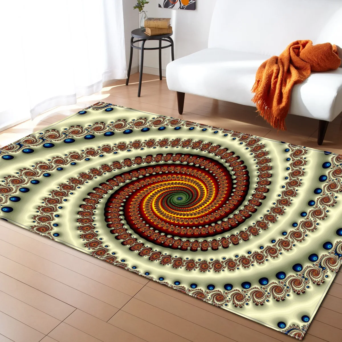 

Fashion Geometric pattern Carpets For Living Room Area Rug Yoga Mats Modern Bedroom Large Size Carpet Baby Game Rugs Home Decor