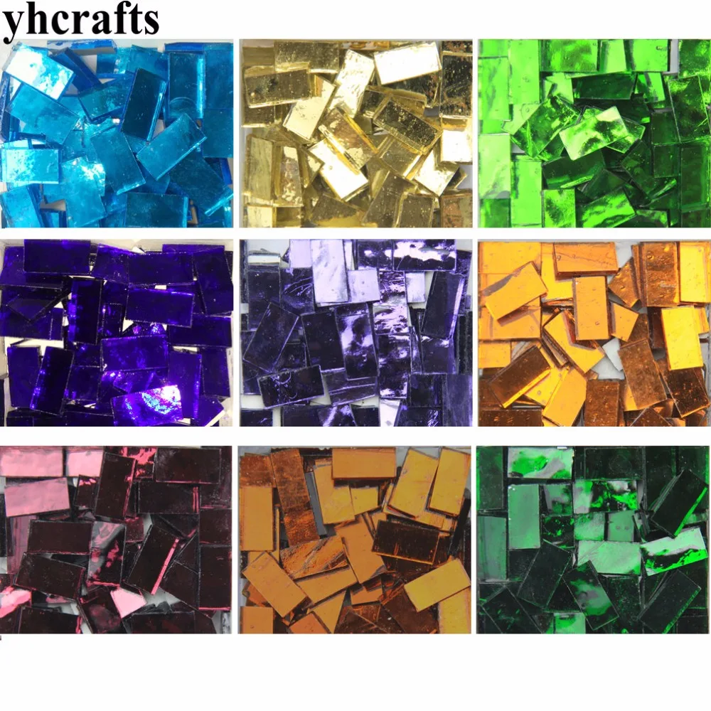 240 шт/400 г/лот, 1x2 см полоса стеклянная зеркальная мозаика аксессуары ручной работы материал для рукоделия мозаичные художественные наклейки на стены для взрослых Сделай Сам
