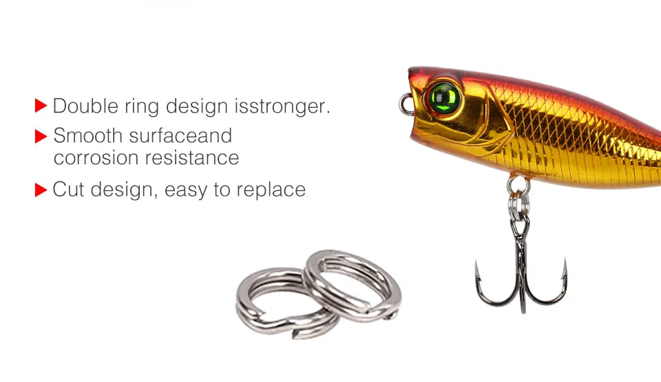 Iscas de Pesca Equipamento de Pesca Tsurinoya Lote Dw55 Mini Popper Isca Top Água 40mm 3g 6 Pçs - 8 TSURINOYA 6 PÇS LOTE DW55 Mini popper