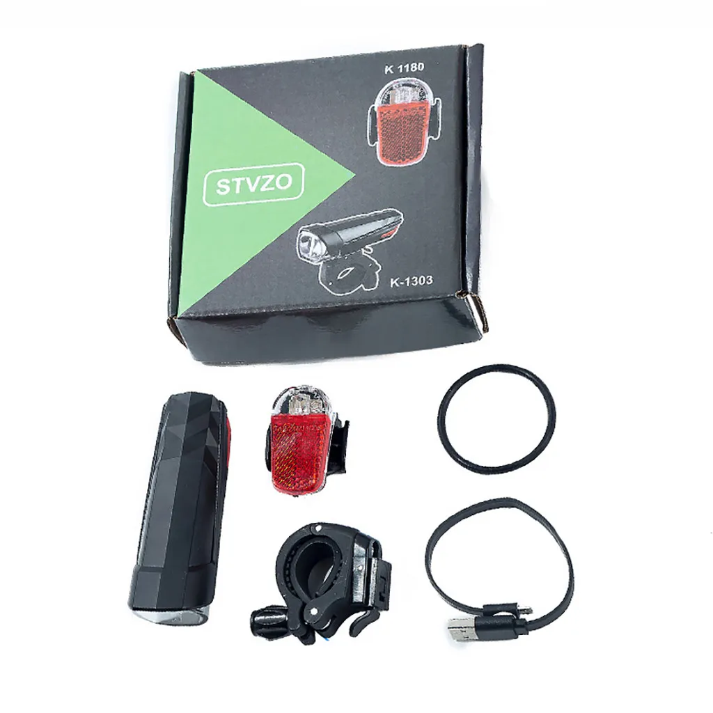 Bicycle Light Set 5-Piece Waterproof Bike Flashlight Handlebar Cycling Head Speed Meter | Спорт и развлечения