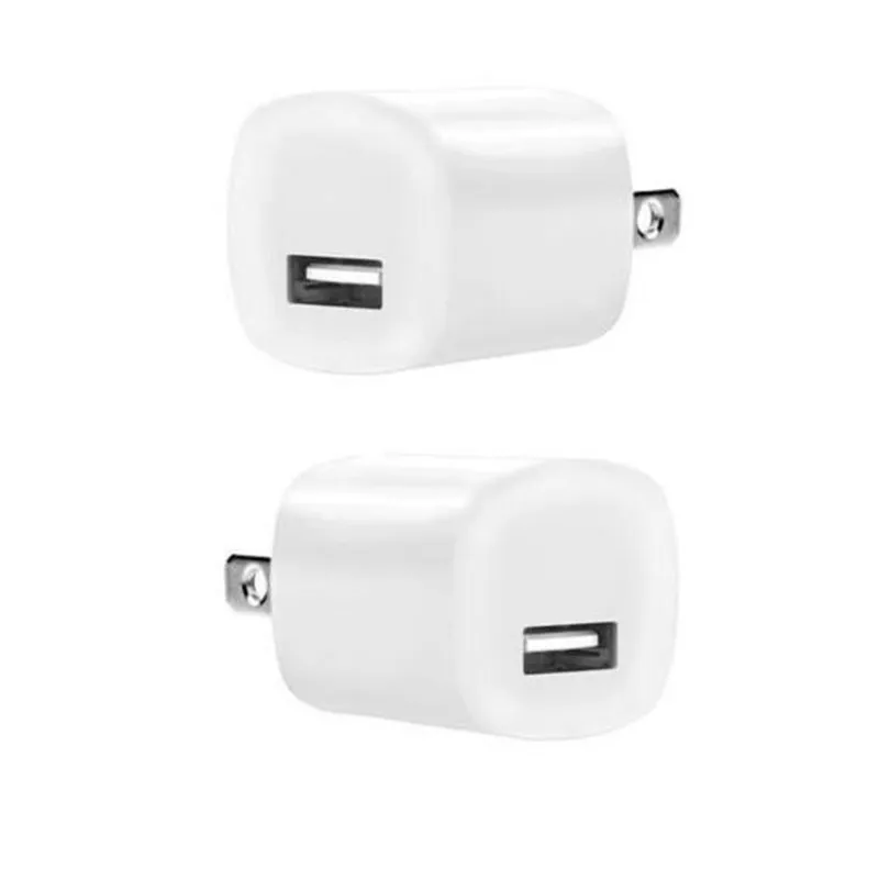 10 шт./лот US Plug 5V 1A AC USB зарядное устройство настенный адаптер питания для iPhone samsung htc сотовых телефонов по CN с отслеживанием информации