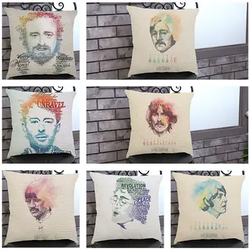 

Musis colorful print Cushion Cover Decorative Pillowcase Chair Seat Square Car Pillow Cover Home Living Textile BZ-163