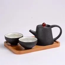Для китайского кунг-фу чайный сервиз керамический чайник Gaiwan, чайная чашка для Пуэр китайский заварочный чайник Портативный чайный сервиз, кружка для вина наборы чайной посуды