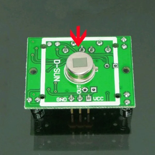 MOOL 4 шт. HC-SR501 небольшой PIR Модуль датчика инфракрасного тела/движения зондирования