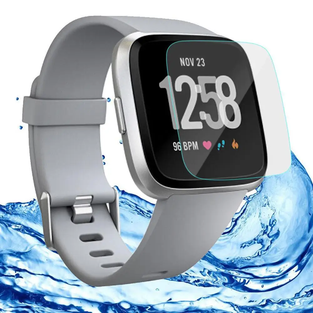 

Transparent TPU HD Full Cover Screen Protector Film 0.3mm Thickness Explosion-proof For Fitbit Versa Smart Watch