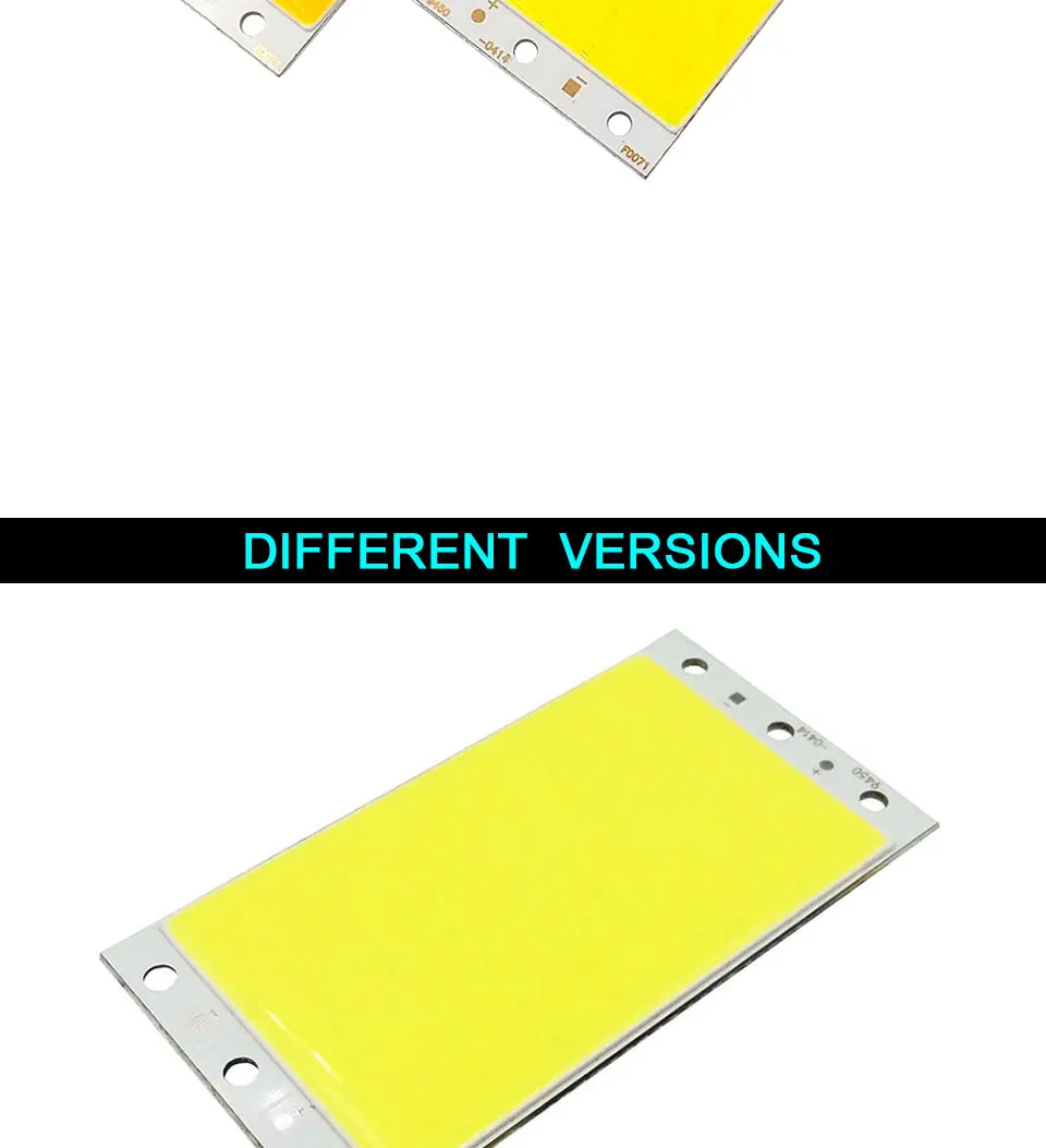 Dimmable LED Light 12V 110V 220V COB LED Panel Lamp with Dimmer Warm Day Cool White COB Chip for Car Lighting Work Lamp DIY Bulb (7)