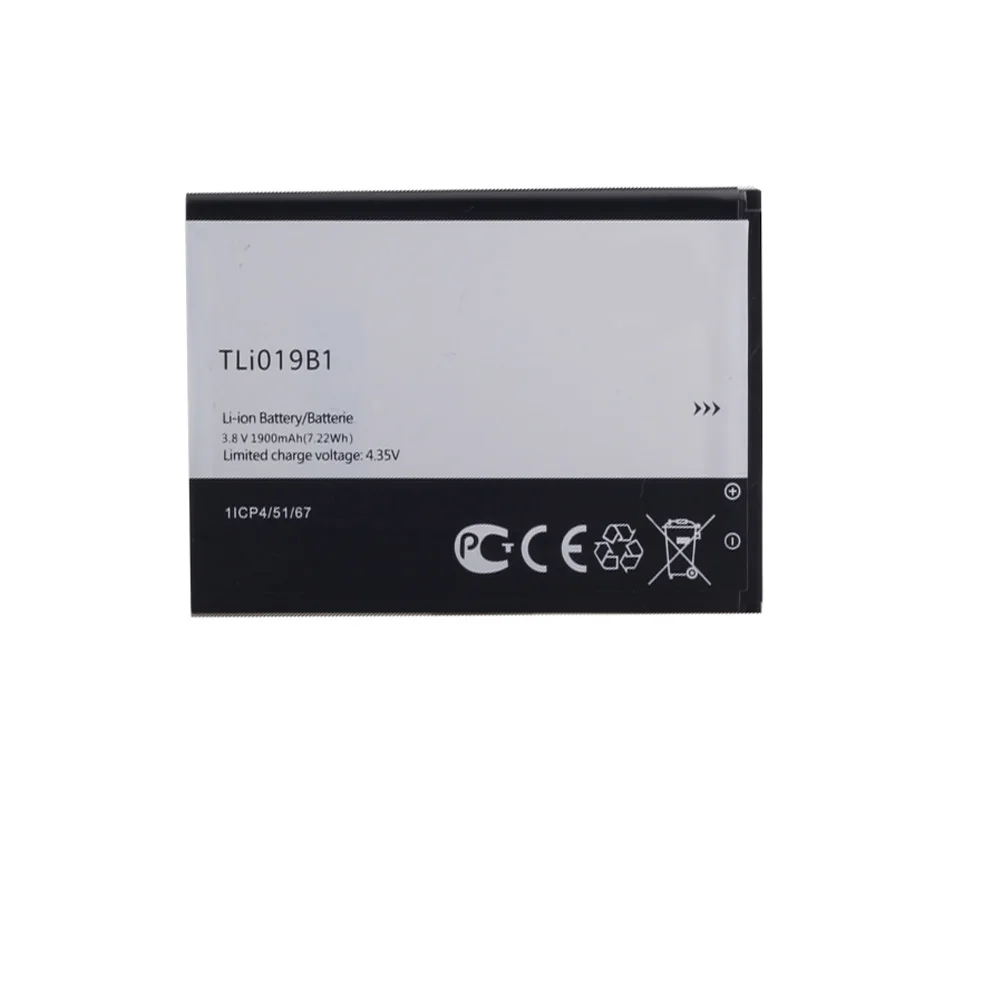 5 шт./лот TLI019B1 TLi019B2 1900 мАч аккумулятор для ALCATEL one touch POP C7 OT-7041 7041D dual CAB1900003C2 |