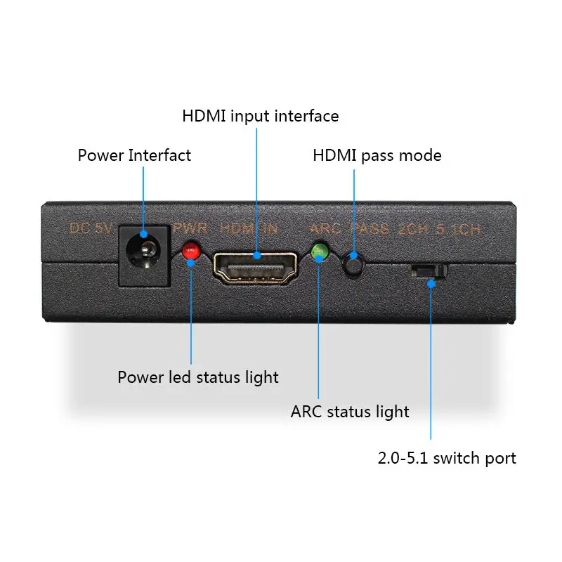 4k hdmi audio extractor  2-800