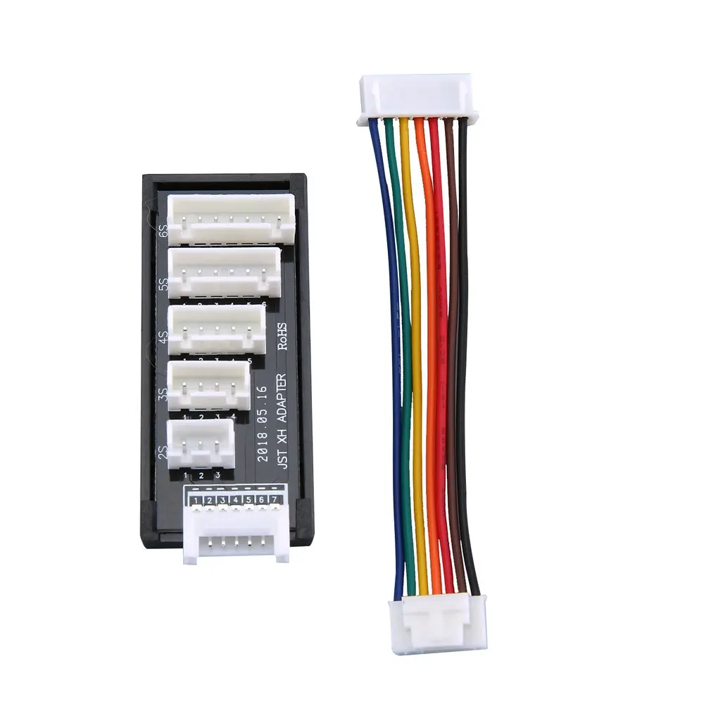 Изысканная балансировочная Плата расширения для JST-XH 2S 3S 4S 5S 6S LiPo зарядное