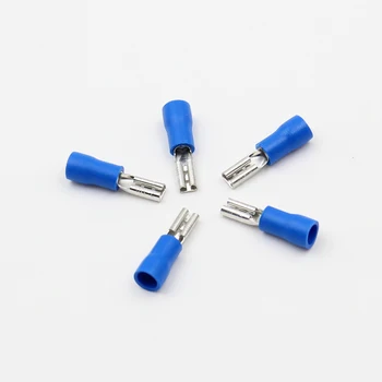 

50pcs/lot FDD2-110 Wiring Plug Reed terminal Female pre-insulated connector 2.8 Cold-pressed terminal lug