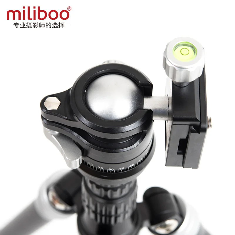  miliboo camera tripod/monopod Aluminum Video Camera Portable Tripod Fluid Head 50mm Bowl