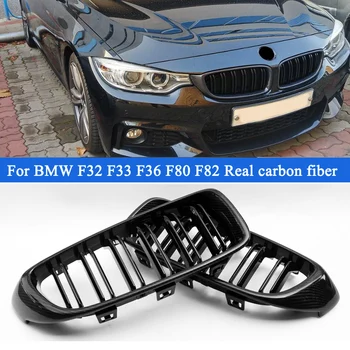 

M4 carbon fiber front ABS kidney bumper grille for BMW 4 series F32 F33 F36 F82 F83 M4 F80 M3 420d 430i 430d 440i 435i 428d