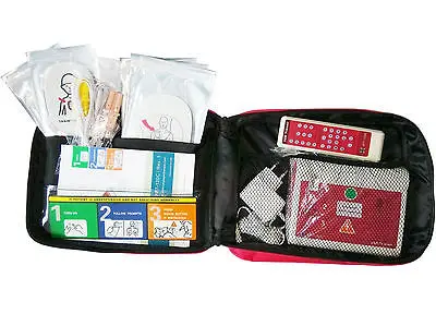 

AED Trainer Automated Cardiopulmonary Resuscitation Training First Aid Device With Replaceable Language Card For Emergency
