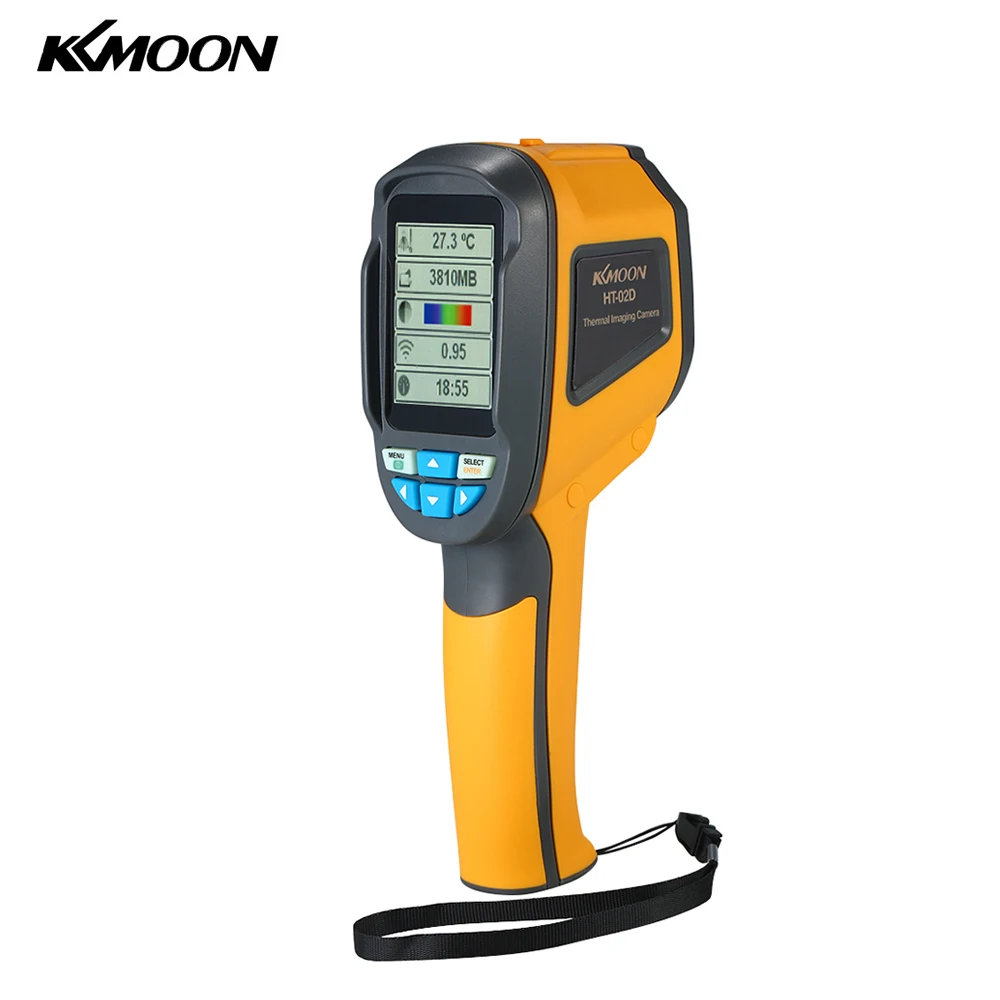 KKmoon Ручной цифровой Инфракрасный Тепловизор термометр измеритель температуры 1024 пикселей 2," TFT цветной дисплей тепловая камера