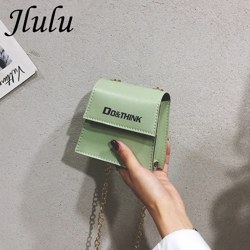 

Jlulu Crossbody Bags for Women 2019 Casual Mini Flap Leather Messenger Shoulder Bag for Girls Bolsa Feminina Purses and Handbags